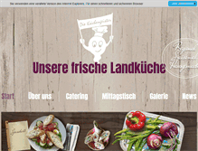 Tablet Screenshot of kuechengeister.info